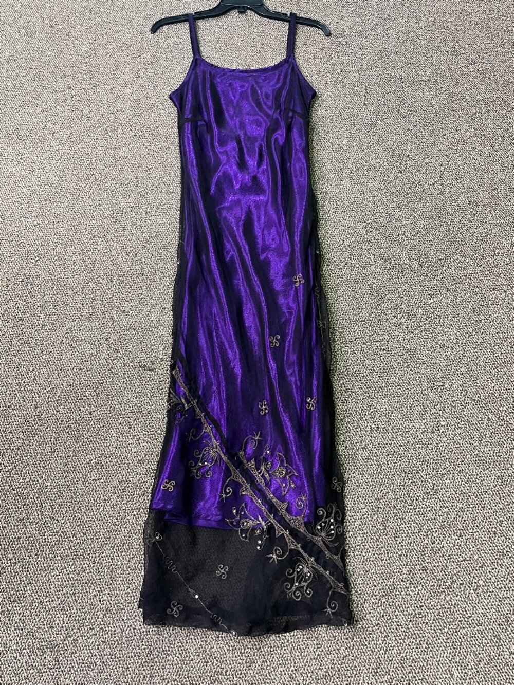 Jungle Y2k Satin/Gauze Whimsigoth Strapless Dress